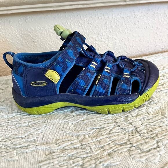 Keen Kids Newport H2 Sandals Kids Size 12 Outdoor Drawstring Wahsable - Picture 6 of 12